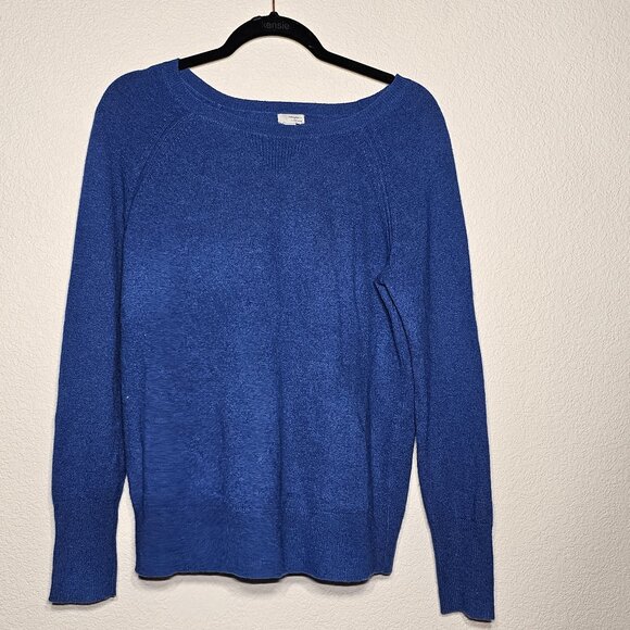 Halogen 100% Cashmere Blue Sweater - Size Medium, Excellent Condition - Picture 3 of 6